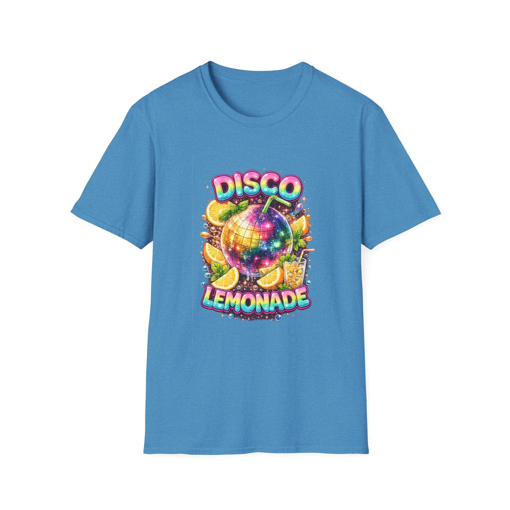Disco Lemonade – Retro Groovy Lemon Disco Ball T-Shirt