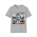 Happy Little Painter Cat T-Shirt