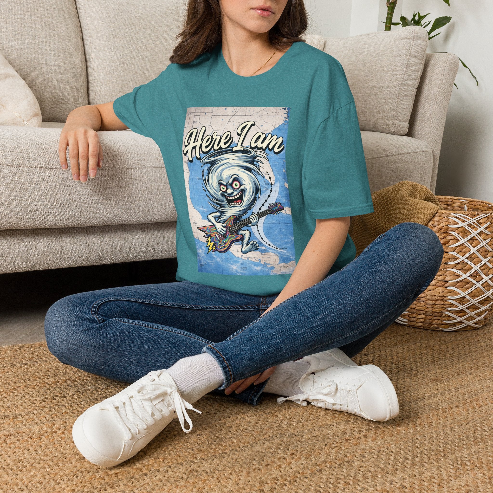 Rock You Like a Hurricane – Guitar Storm Tee