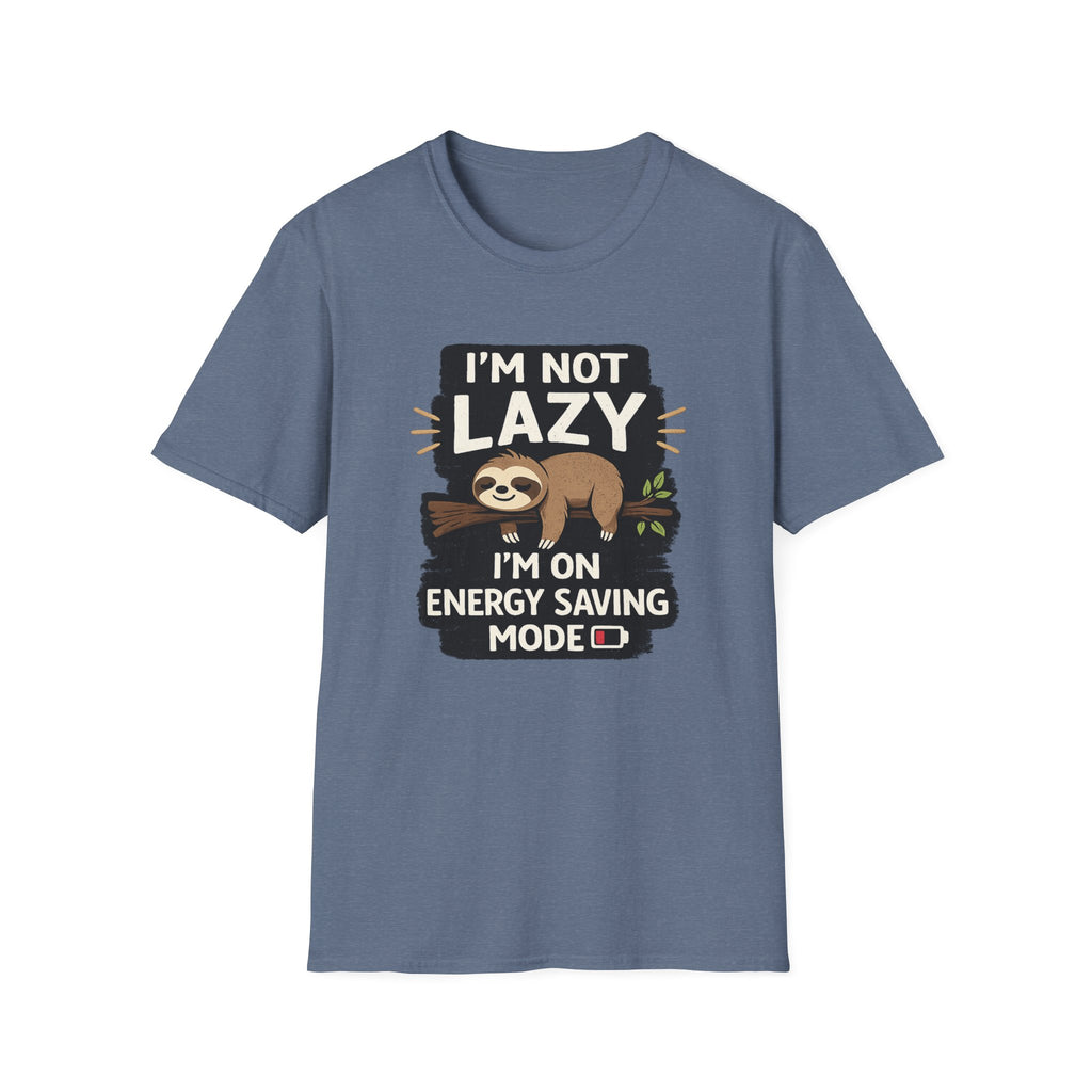 Sloth "I'm Not Lazy, I'm on Energy Saving Mode" T-Shirt