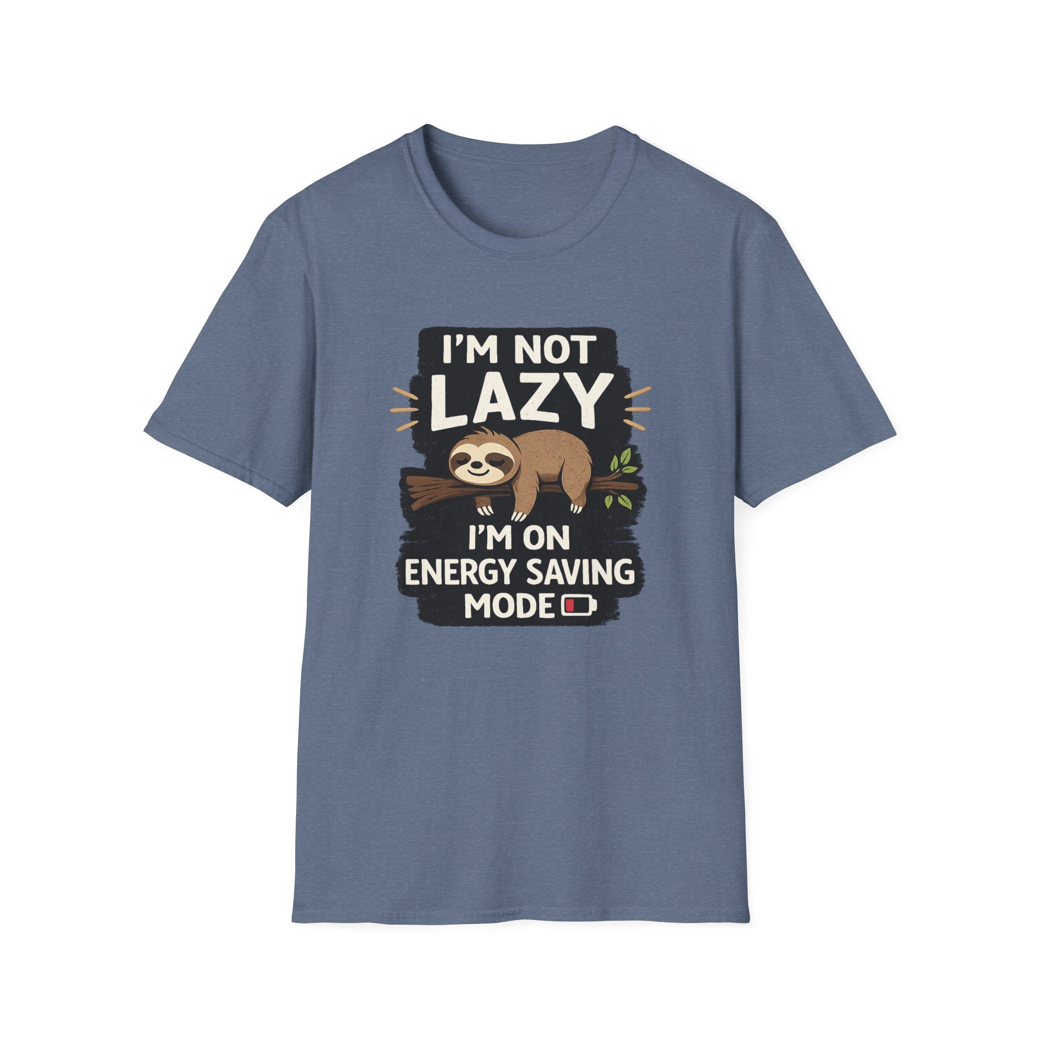 Sloth "I'm Not Lazy, I'm on Energy Saving Mode" T-Shirt