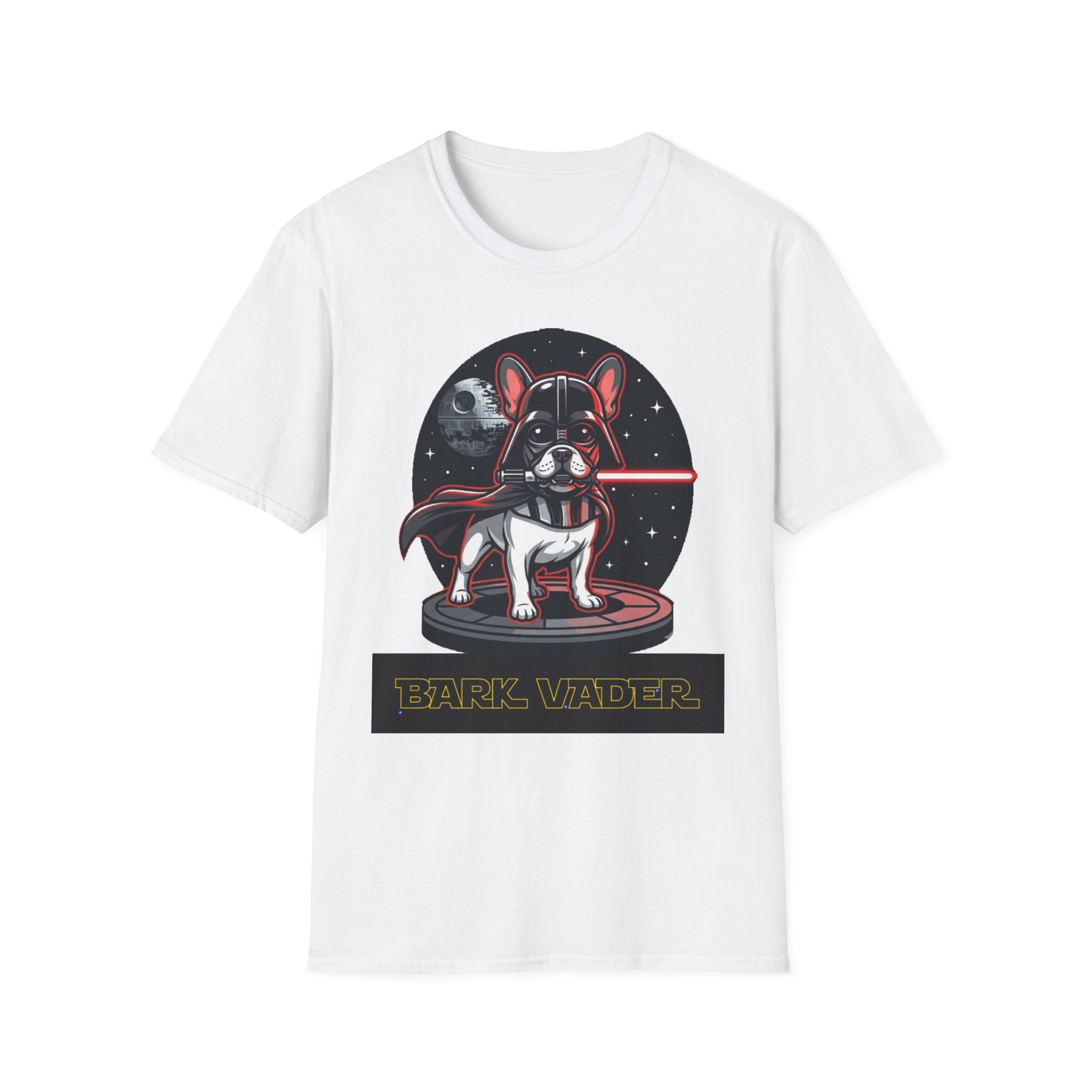 Bark Vader French Bulldog T-Shirt | Space Dog, Lightsaber Humor