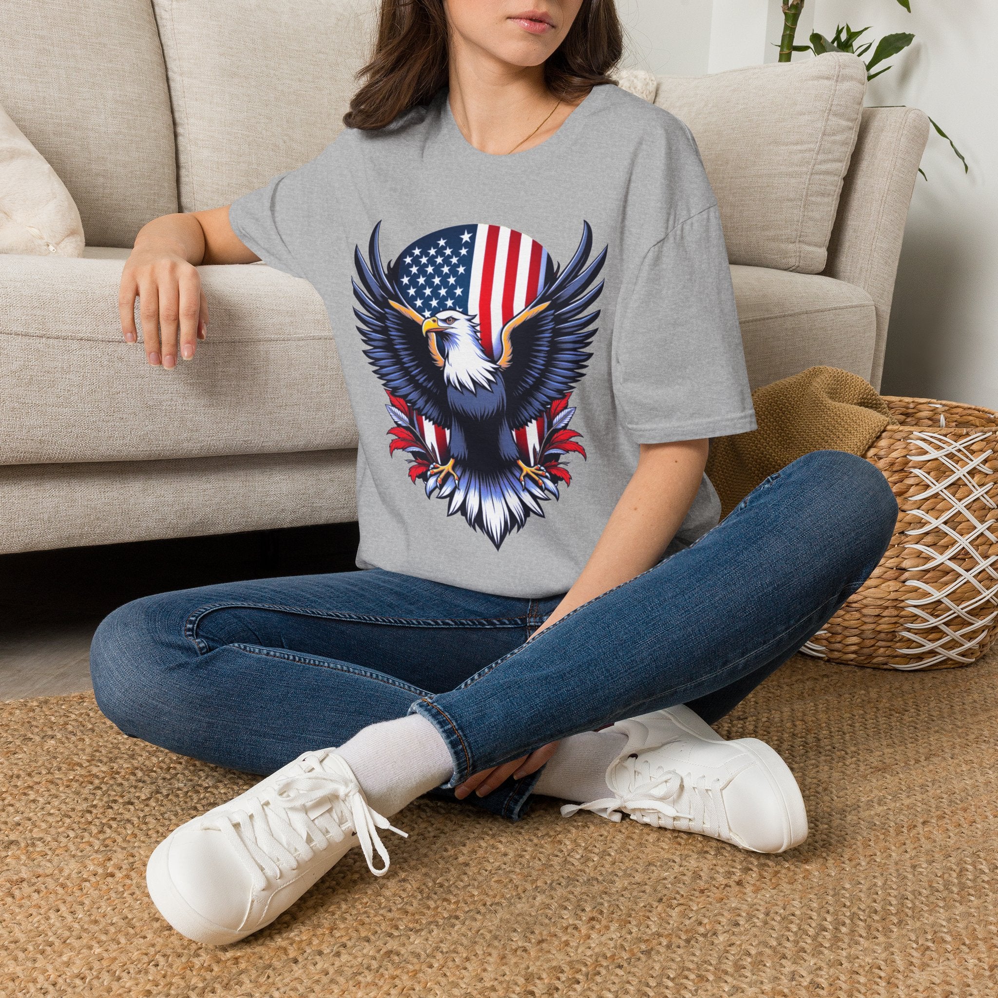 Patriotic Eagle T-Shirt