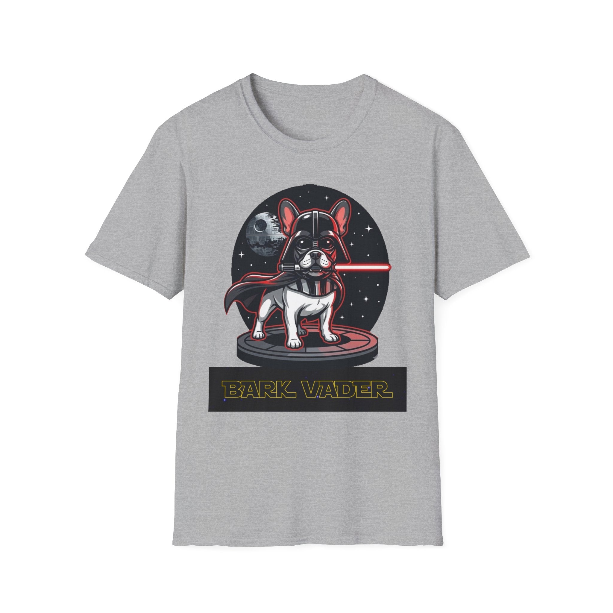 Bark Vader French Bulldog T-Shirt | Space Dog, Lightsaber Humor