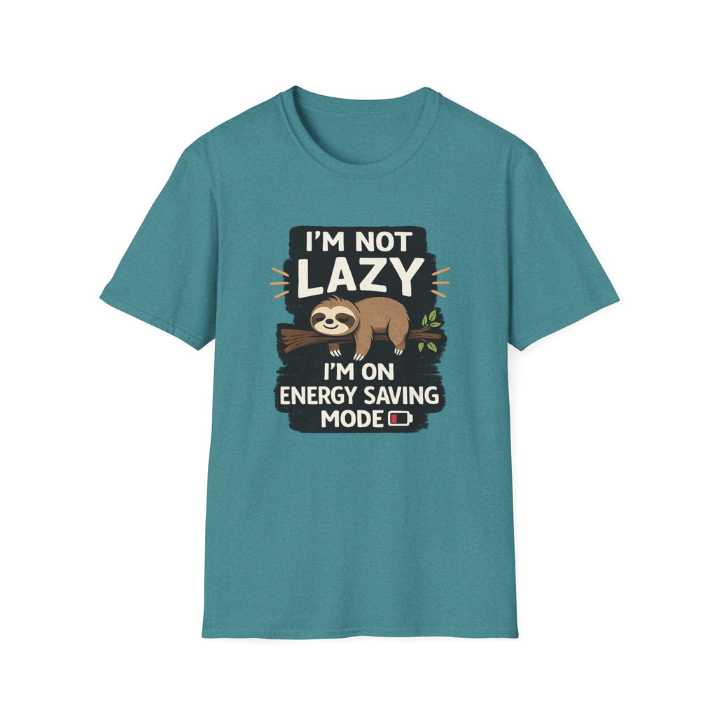 Sloth "I'm Not Lazy, I'm on Energy Saving Mode" T-Shirt