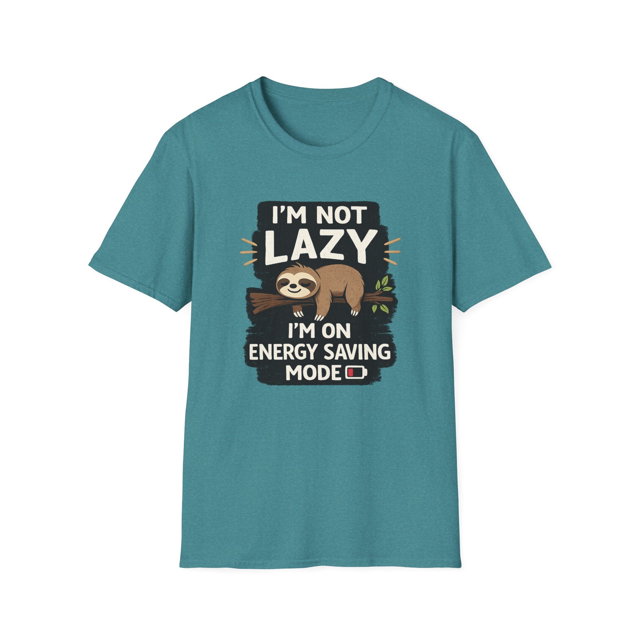Sloth "I'm Not Lazy, I'm on Energy Saving Mode" T-Shirt