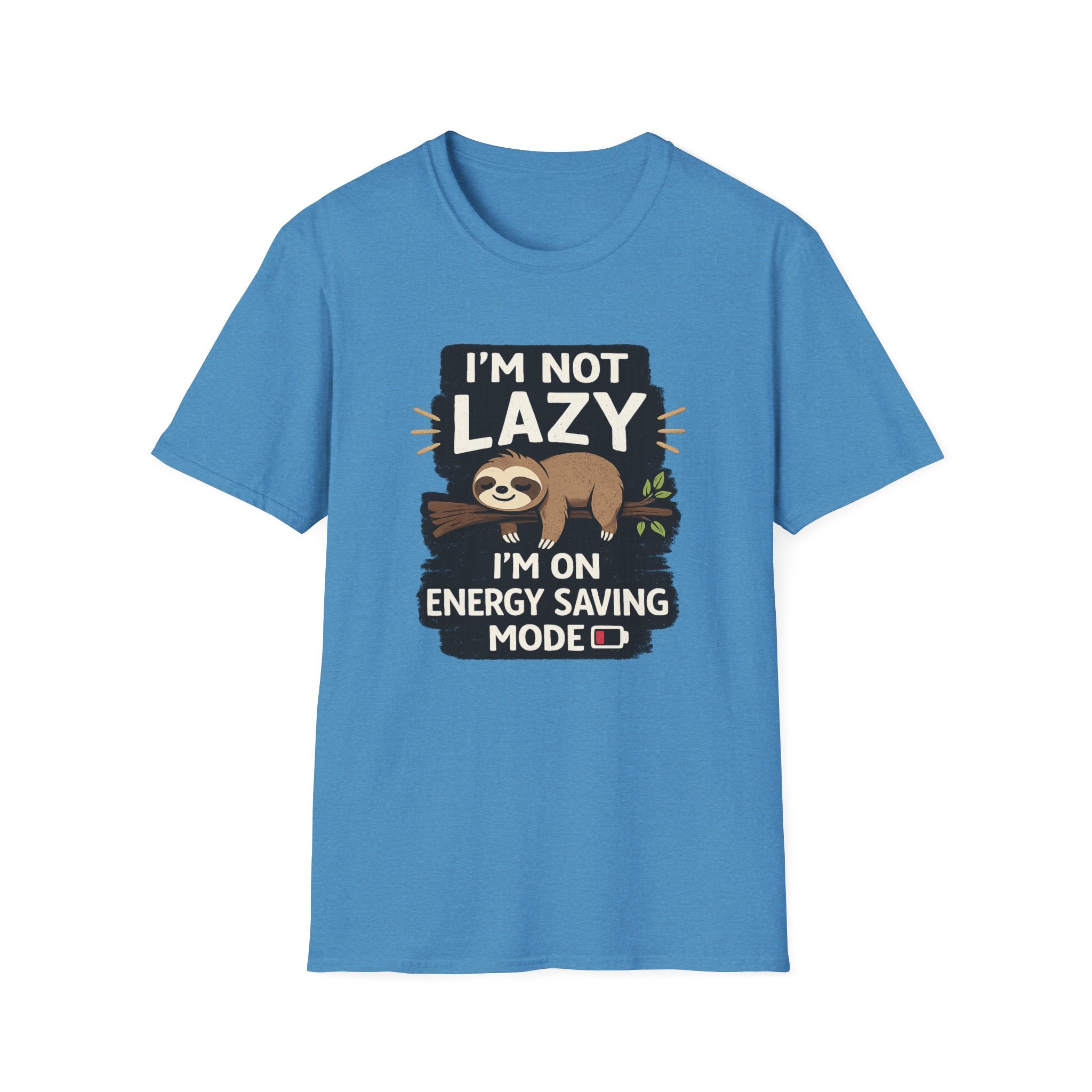 Sloth "I'm Not Lazy, I'm on Energy Saving Mode" T-Shirt