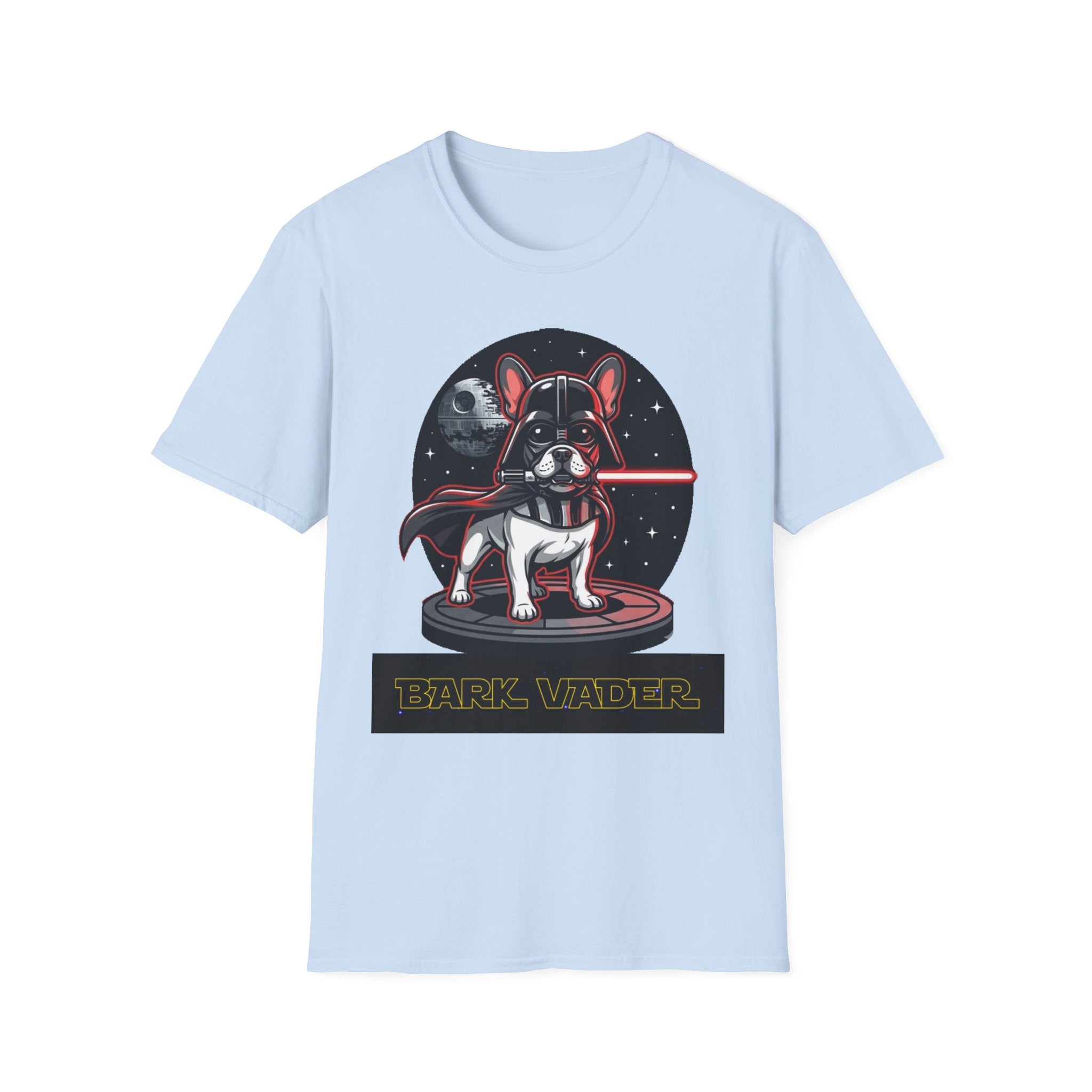 Bark Vader French Bulldog T-Shirt | Space Dog, Lightsaber Humor