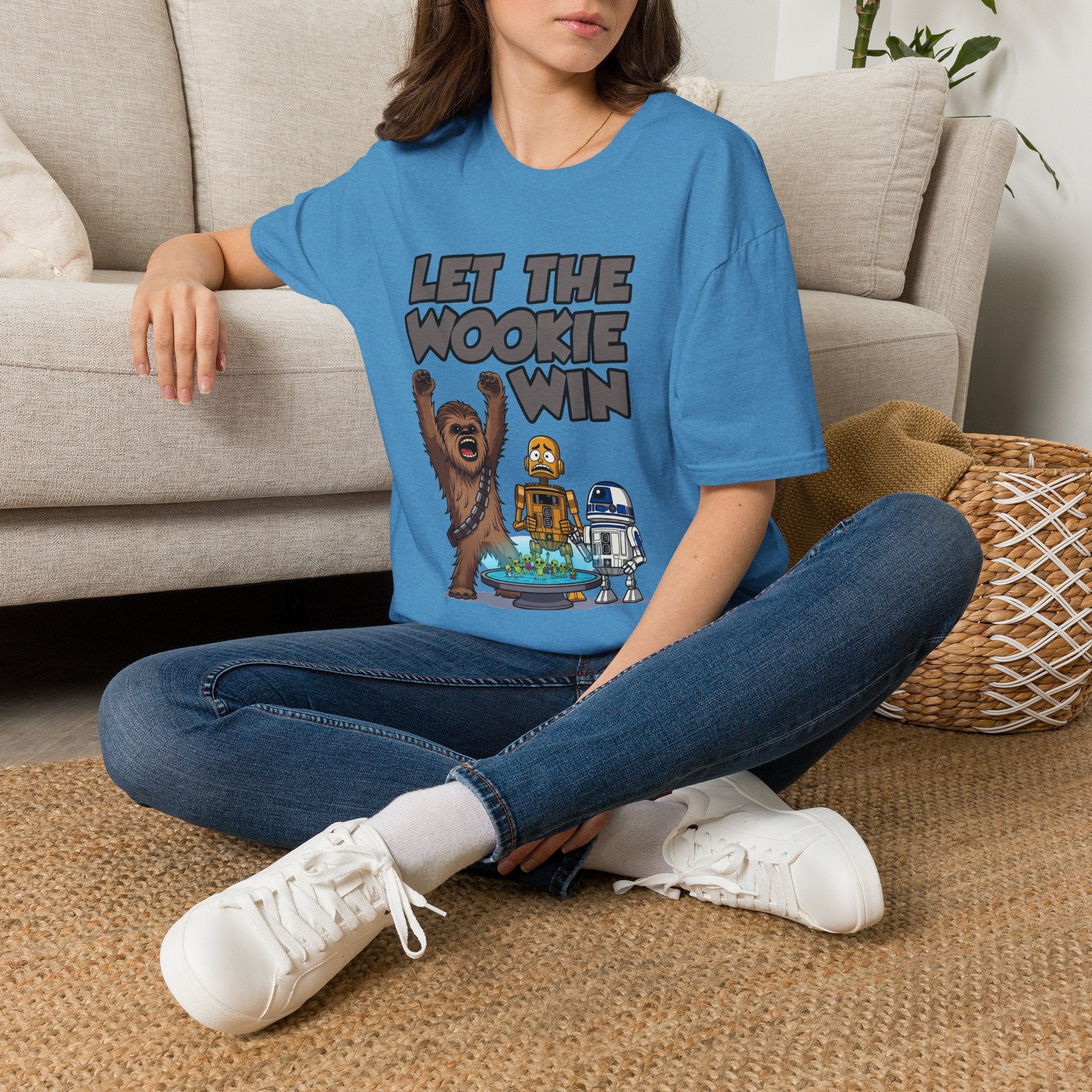 Let the Wookie Win T-Shirt — Funny Wookiee Chewbacca Graphic Tee