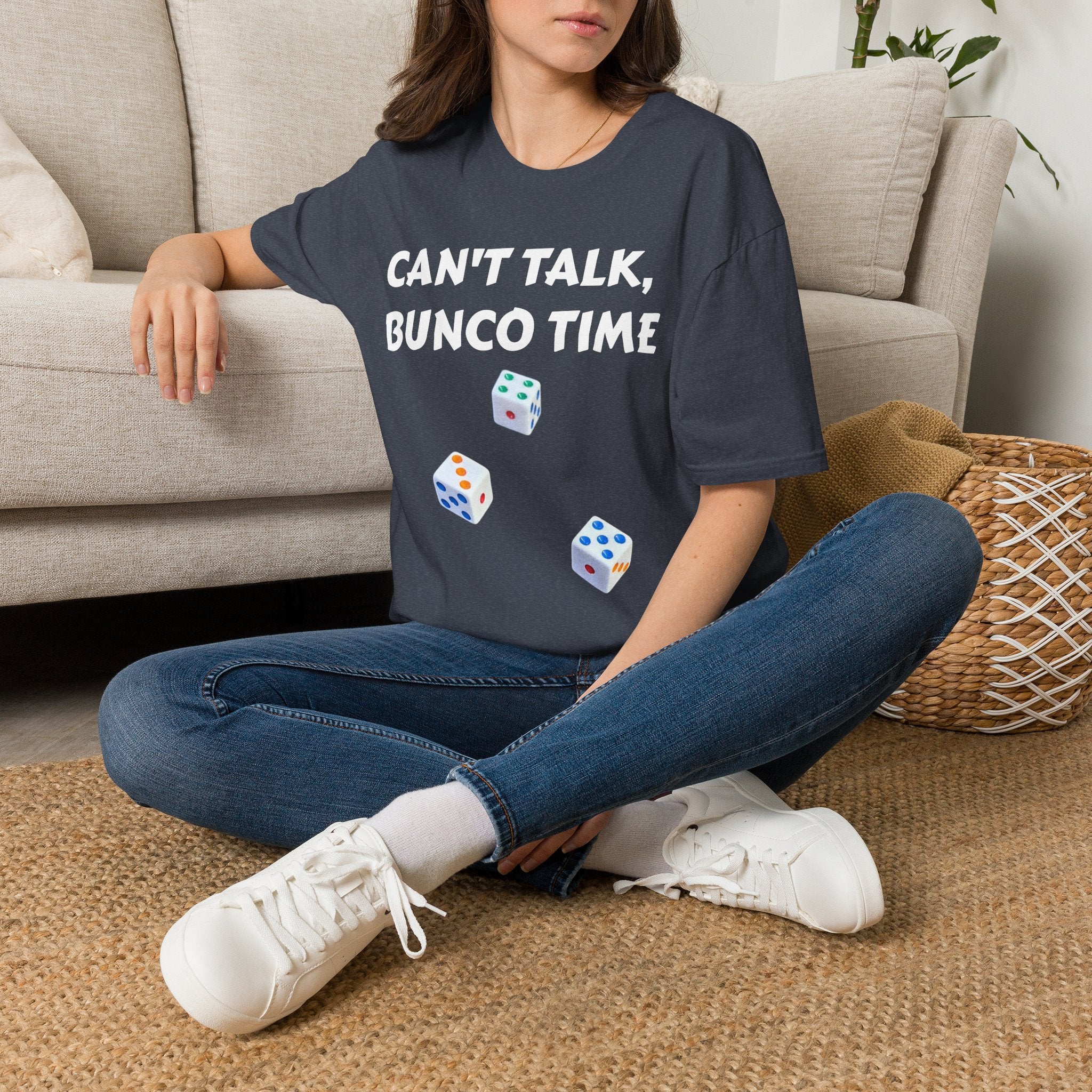 Can't Talk Bunco Time T-Shirt | Dice Game Night Tee