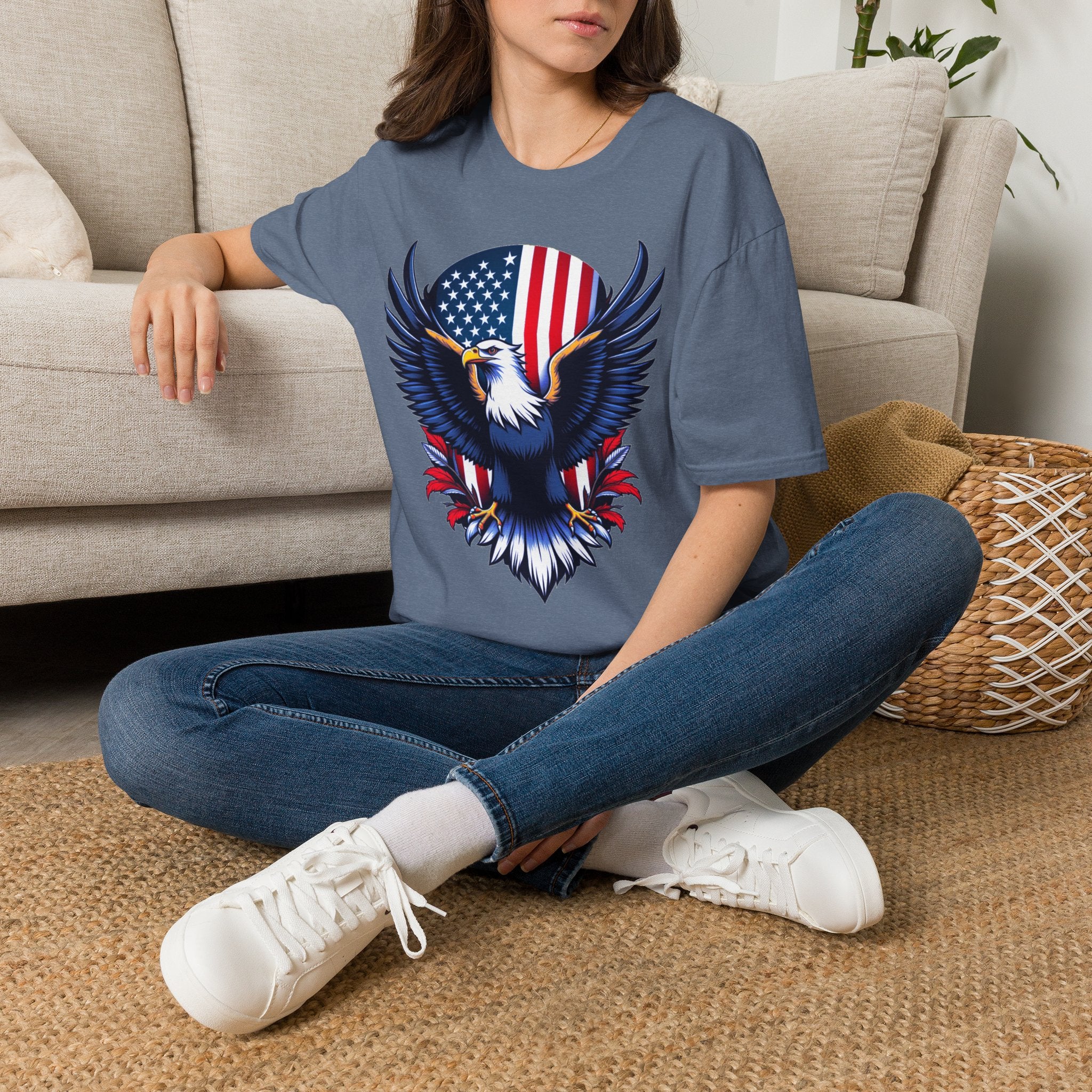 Patriotic Eagle T-Shirt