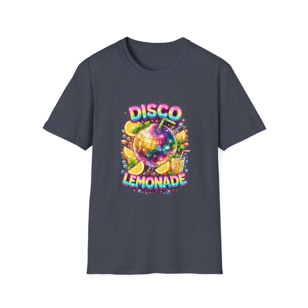 Disco Lemonade – Retro Groovy Lemon Disco Ball T-Shirt