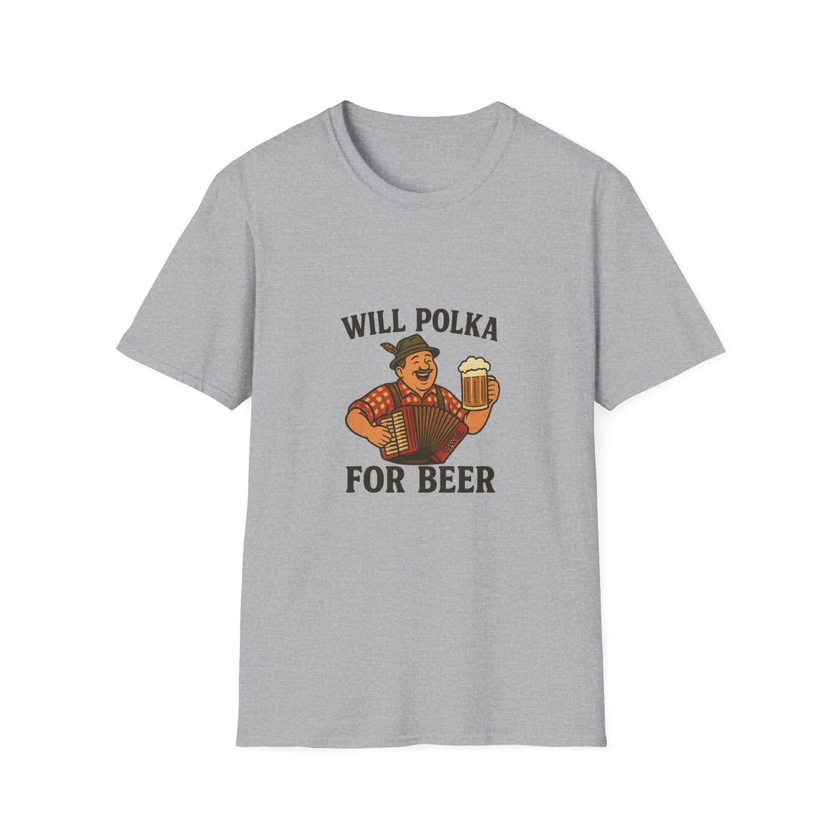 Will Polka For Beer T-Shirt, Oktoberfest