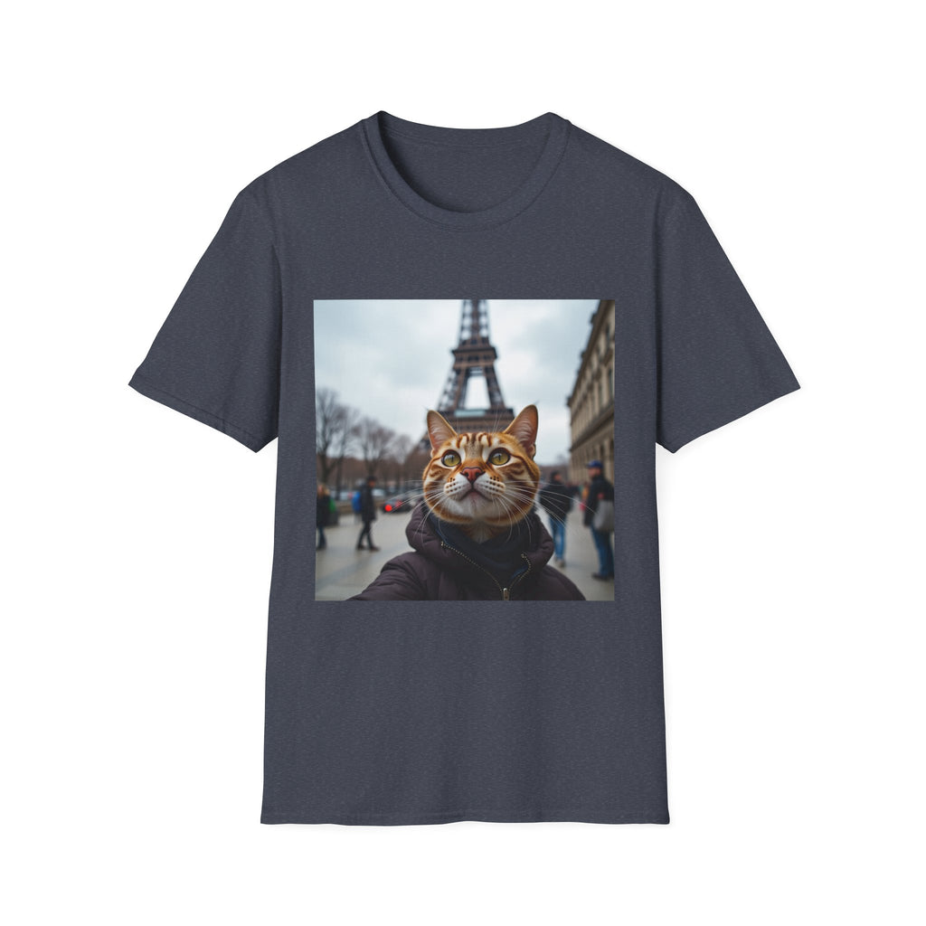 Cat Selfie at Eiffel Tower T-Shirt