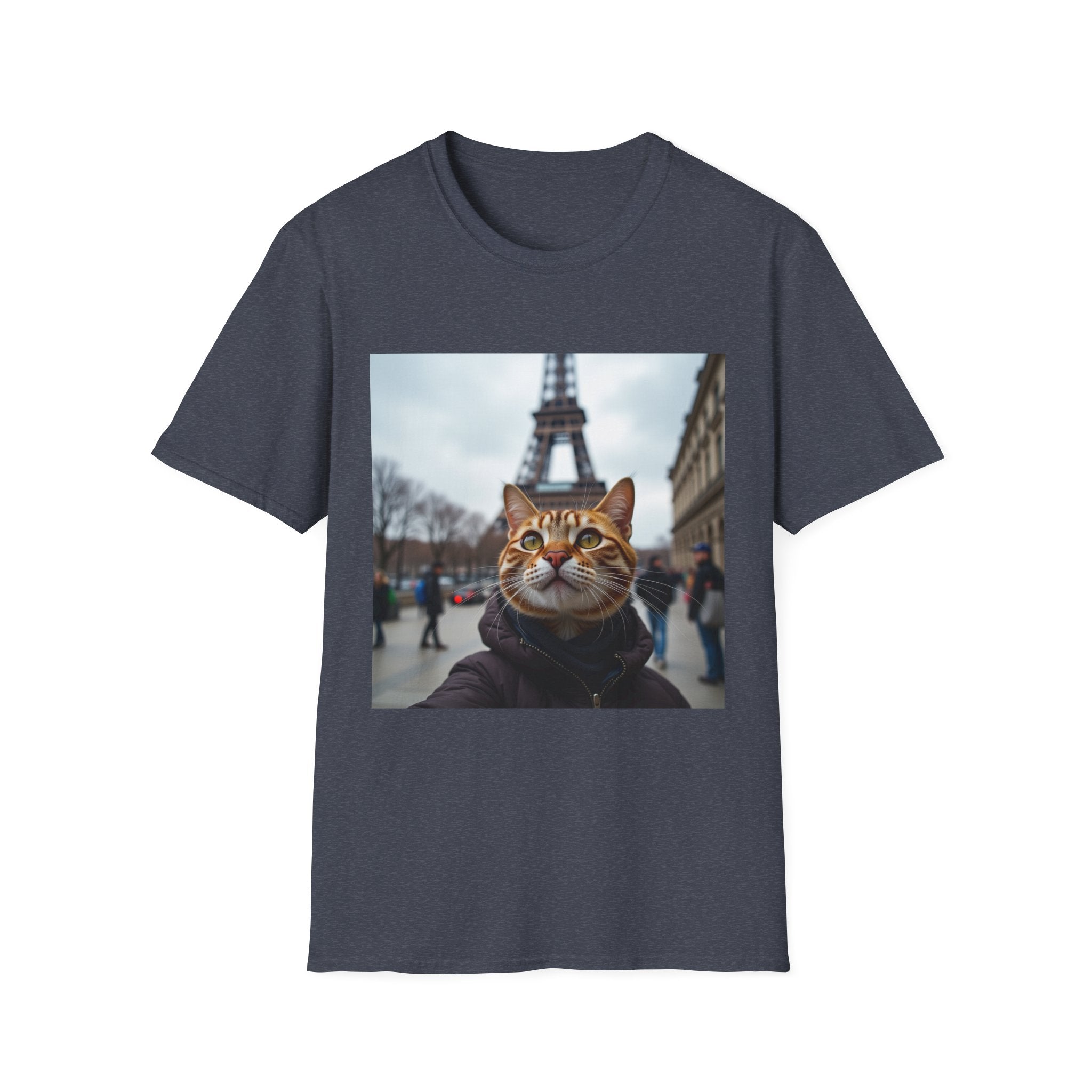 Cat Selfie at Eiffel Tower T-Shirt