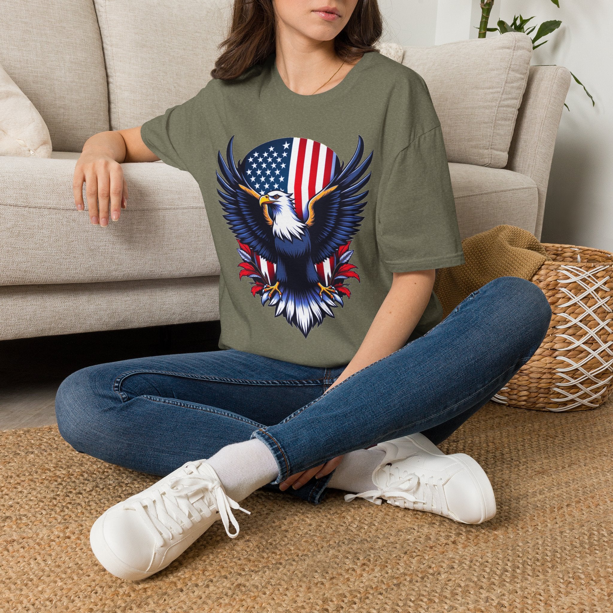 Patriotic Eagle T-Shirt