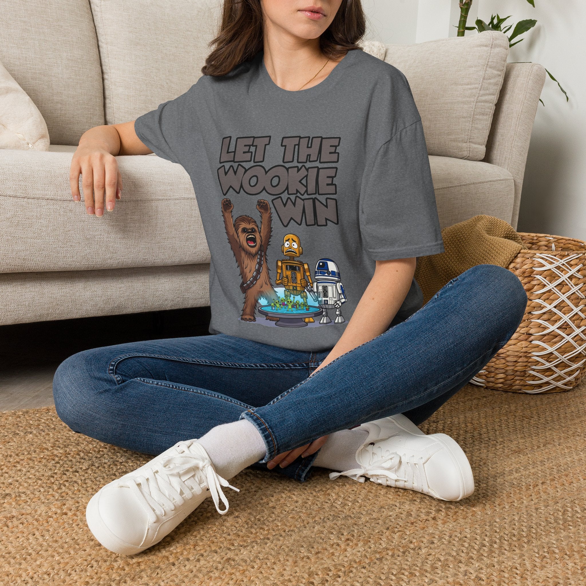 Let the Wookie Win T-Shirt — Funny Wookiee Chewbacca Graphic Tee