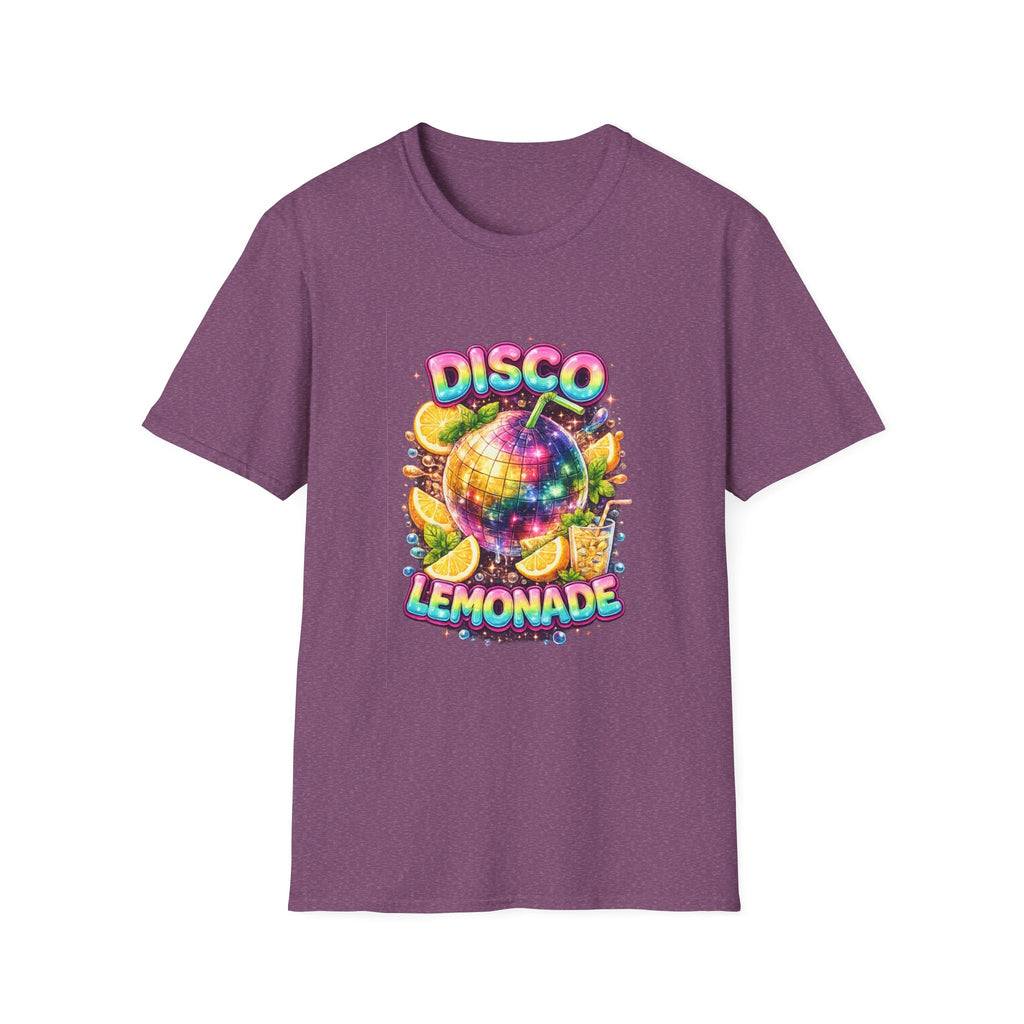 Disco Lemonade – Retro Groovy Lemon Disco Ball T-Shirt