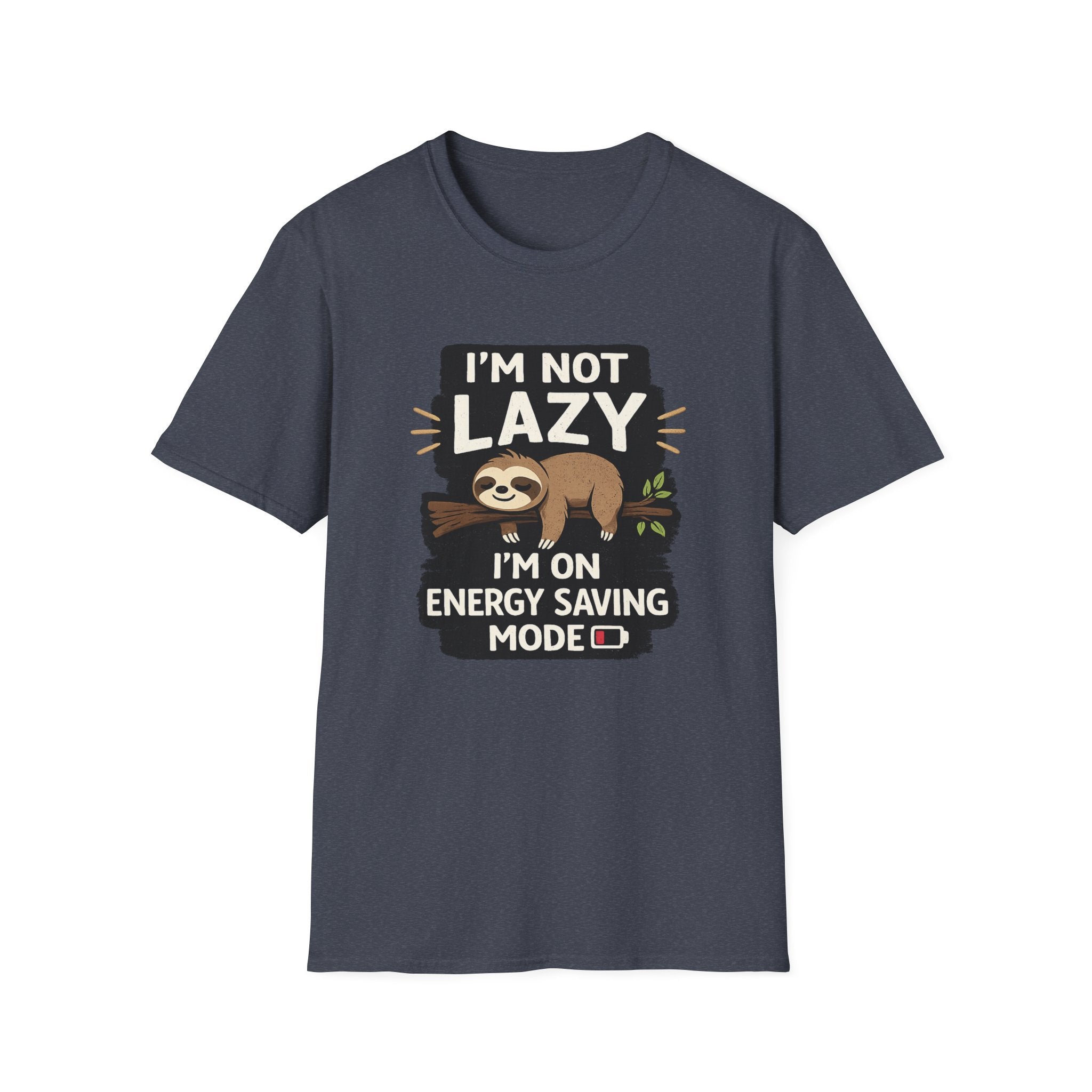 Sloth "I'm Not Lazy, I'm on Energy Saving Mode" T-Shirt