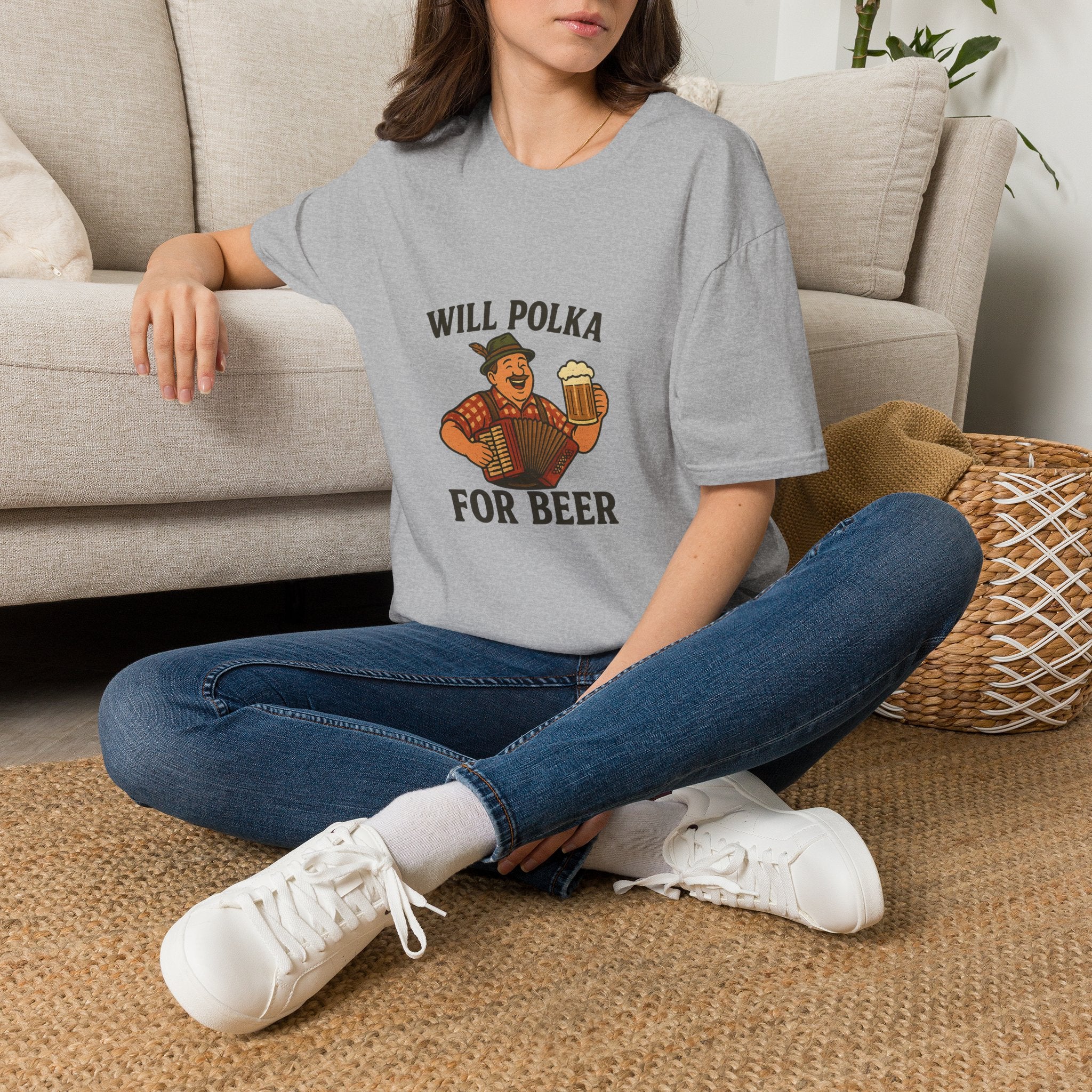 Will Polka For Beer T-Shirt, Oktoberfest