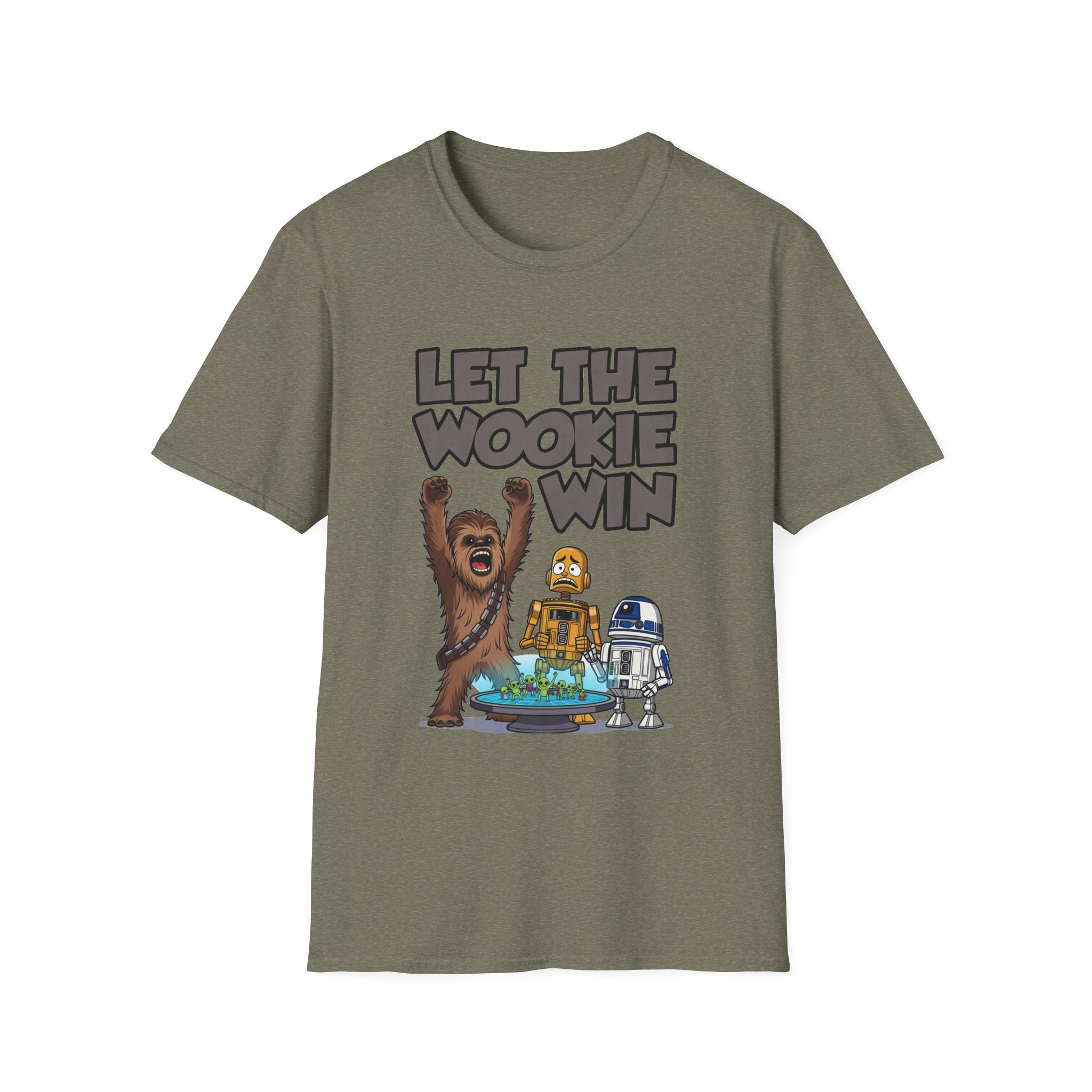 Let the Wookie Win T-Shirt — Funny Wookiee Chewbacca Graphic Tee