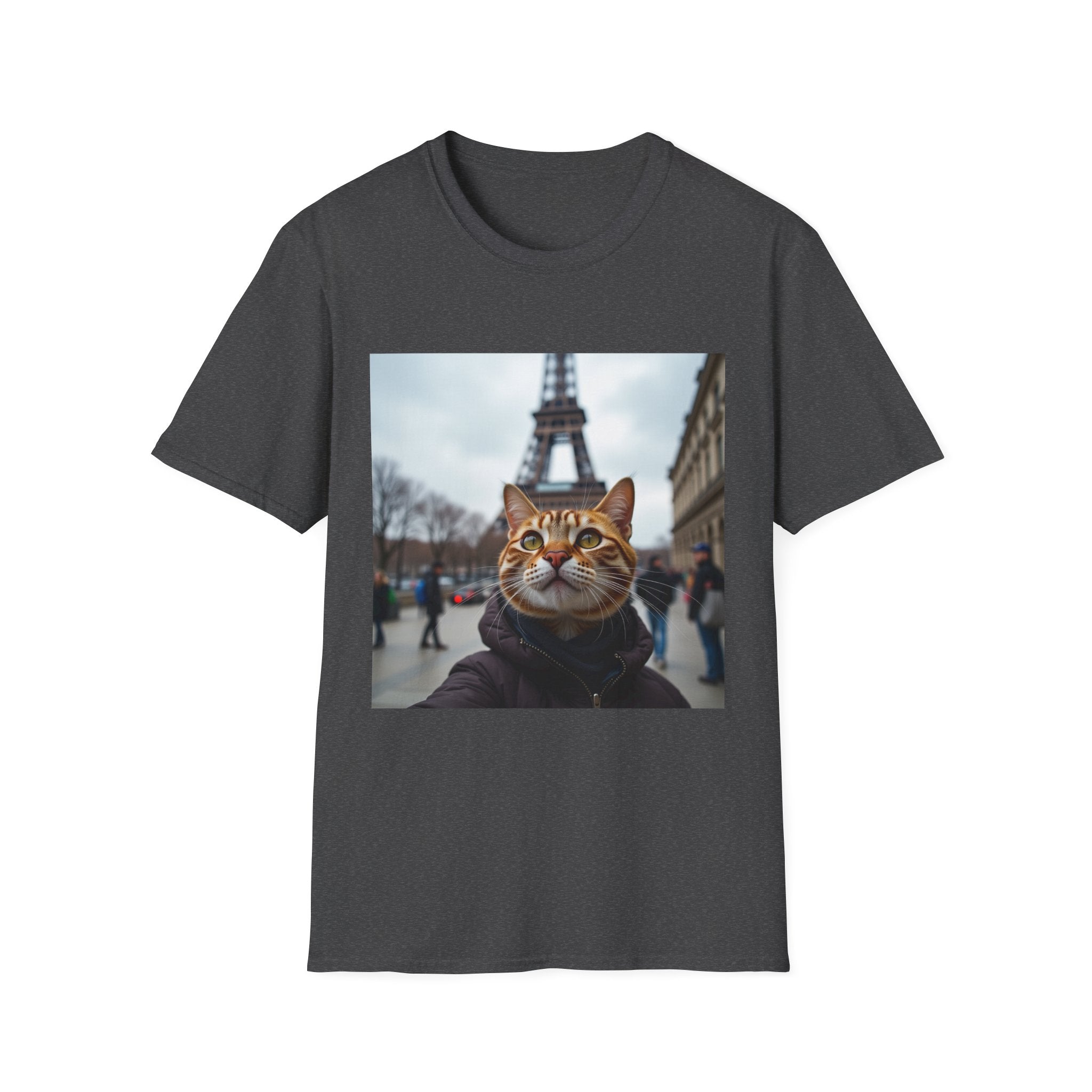 Cat Selfie at Eiffel Tower T-Shirt