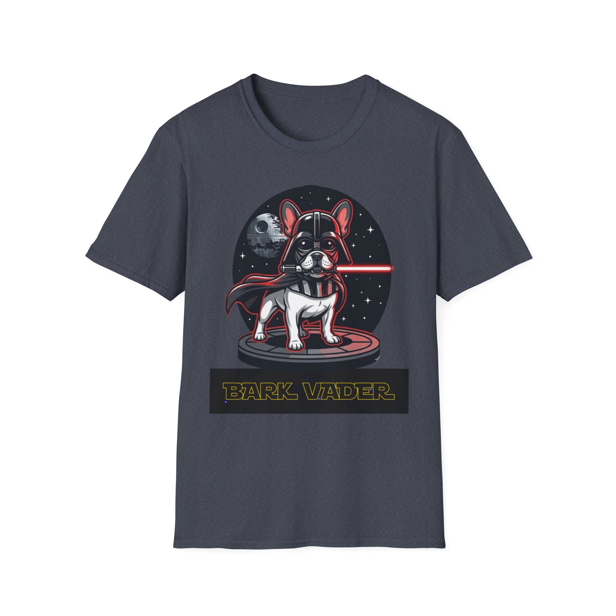 Bark Vader French Bulldog T-Shirt | Space Dog, Lightsaber Humor