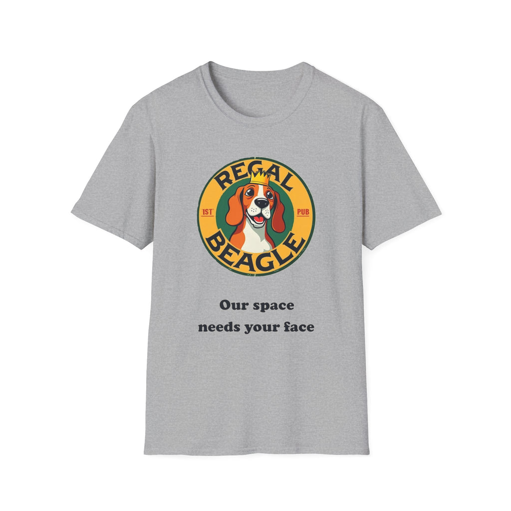 Retro Regal Beagle T-Shirt, Three's Company Inspired Tee, Vintage TV Show Shirt, 70s Nostalgia Top, Unisex Graphic Tee, Classic Sitcom