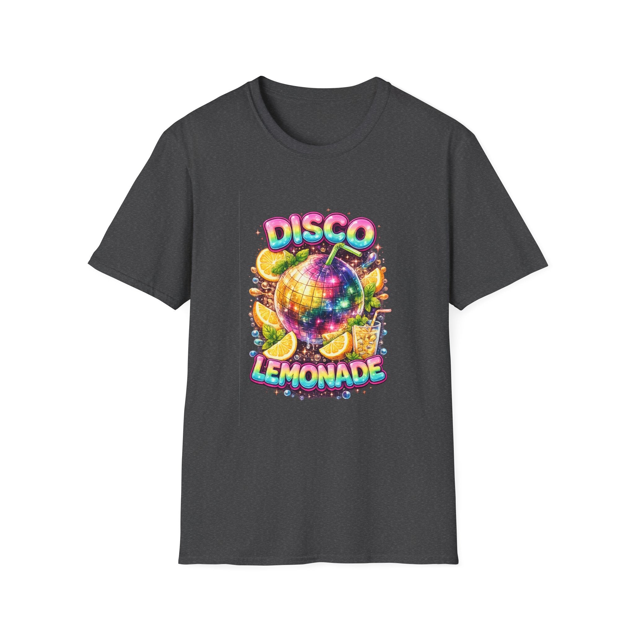 Disco Lemonade – Retro Groovy Lemon Disco Ball T-Shirt