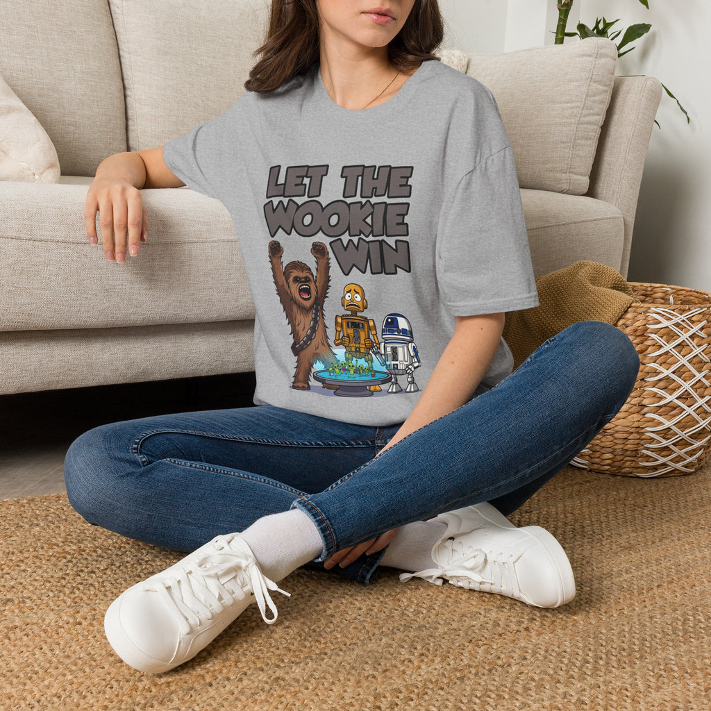 Let the Wookie Win T-Shirt — Funny Wookiee Chewbacca Graphic Tee