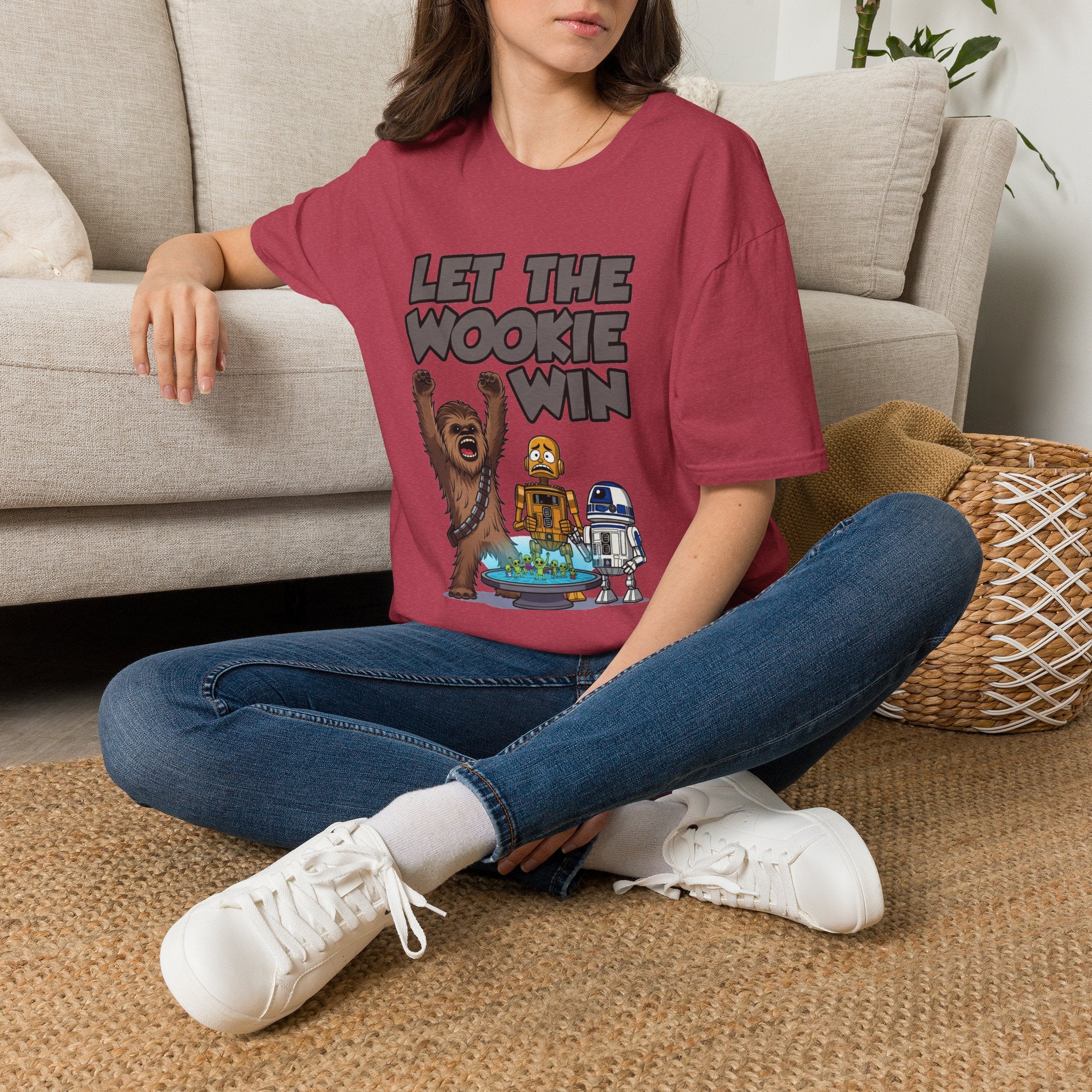 Let the Wookie Win T-Shirt — Funny Wookiee Chewbacca Graphic Tee