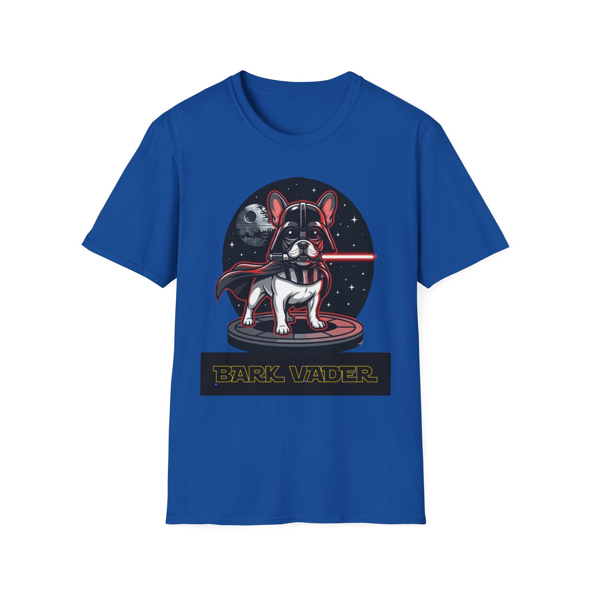 Bark Vader French Bulldog T-Shirt | Space Dog, Lightsaber Humor
