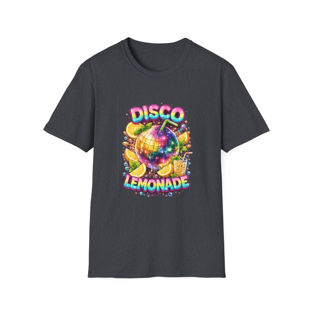 Disco Lemonade – Retro Groovy Lemon Disco Ball T-Shirt
