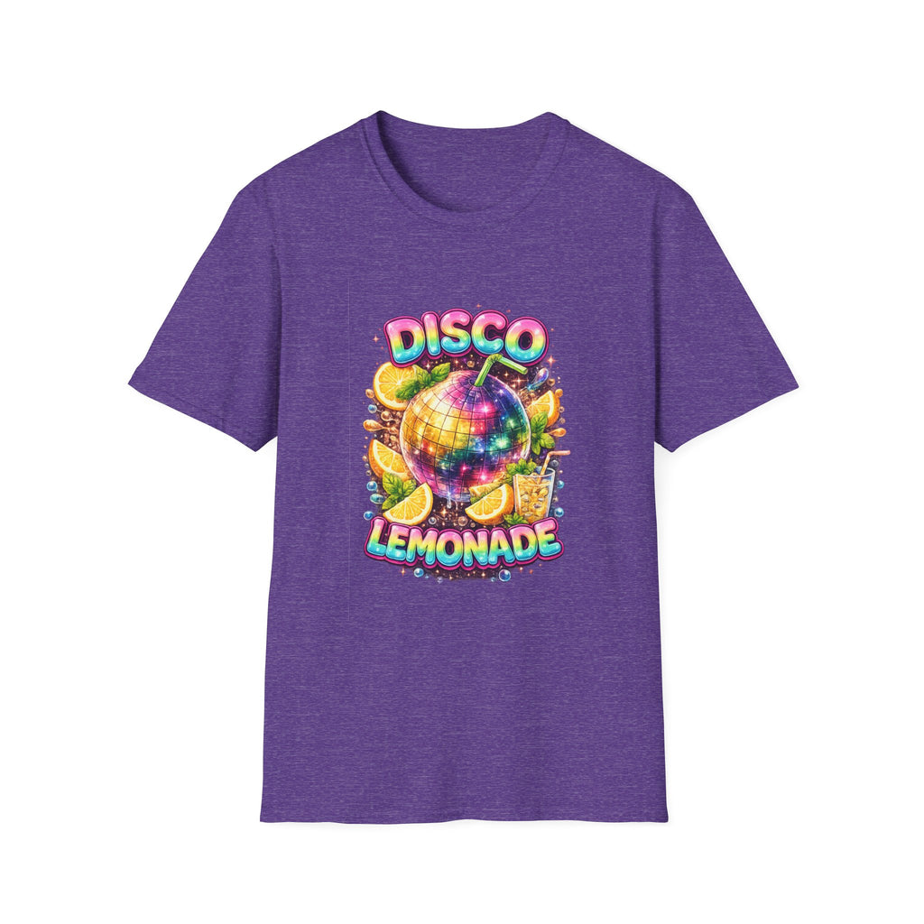 Disco Lemonade – Retro Groovy Lemon Disco Ball T-Shirt