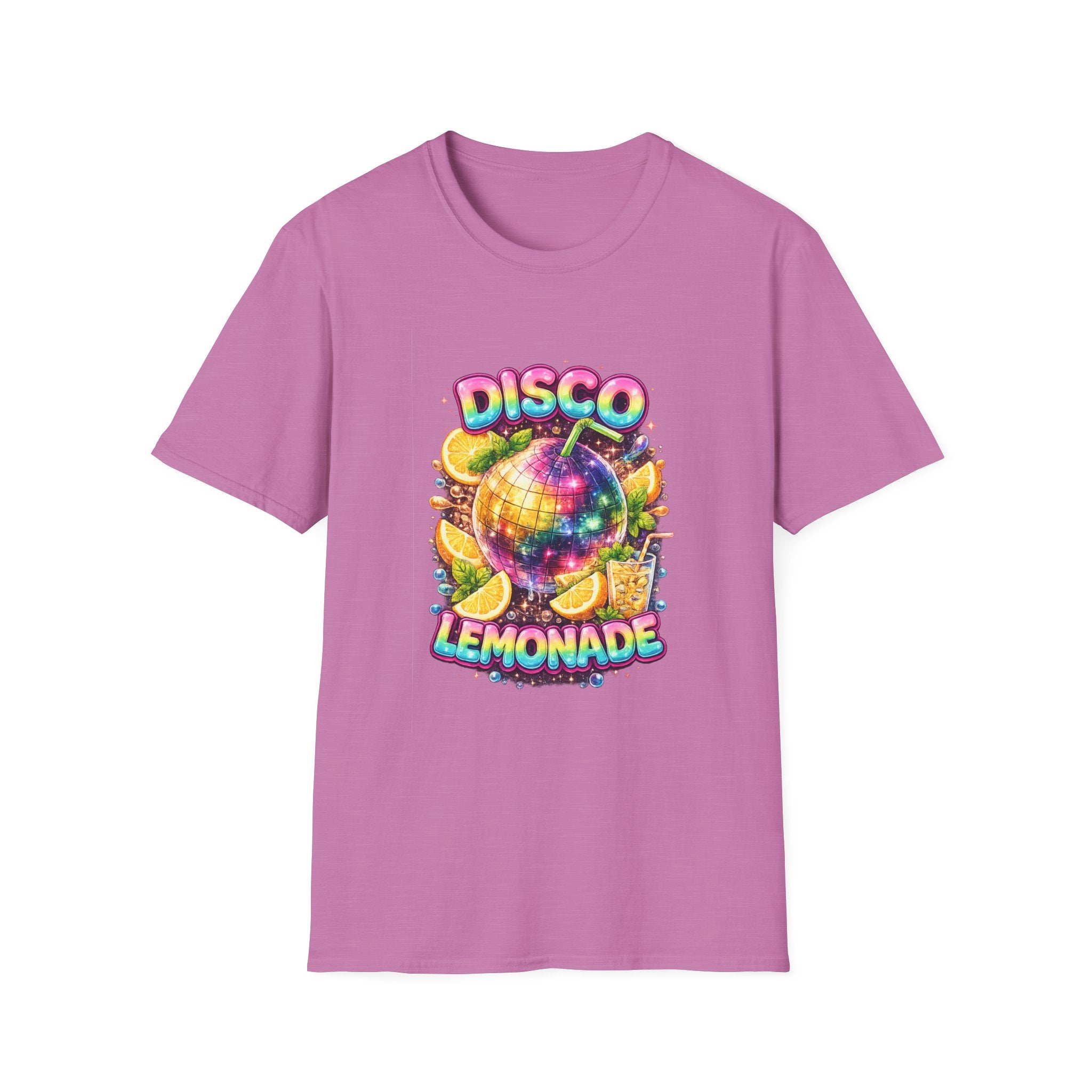 Disco Lemonade – Retro Groovy Lemon Disco Ball T-Shirt