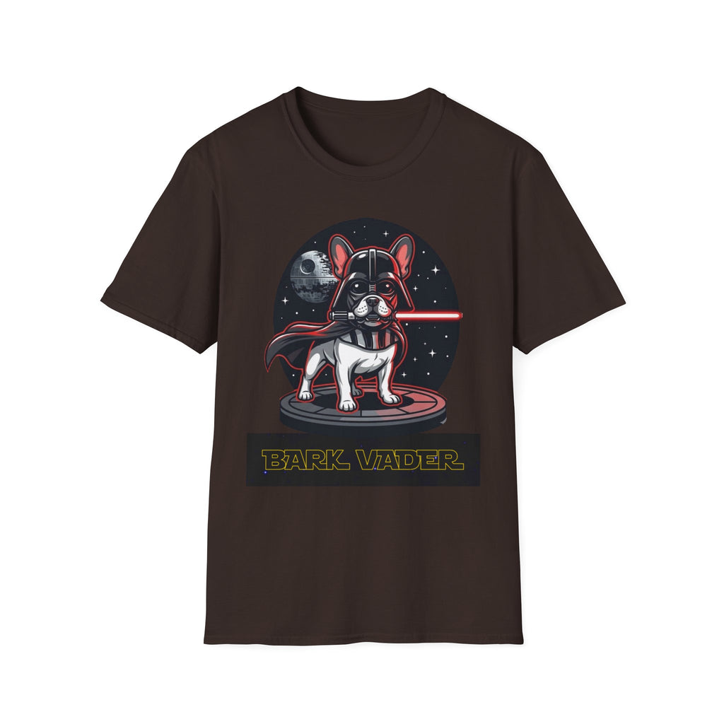Bark Vader French Bulldog T-Shirt | Space Dog, Lightsaber Humor