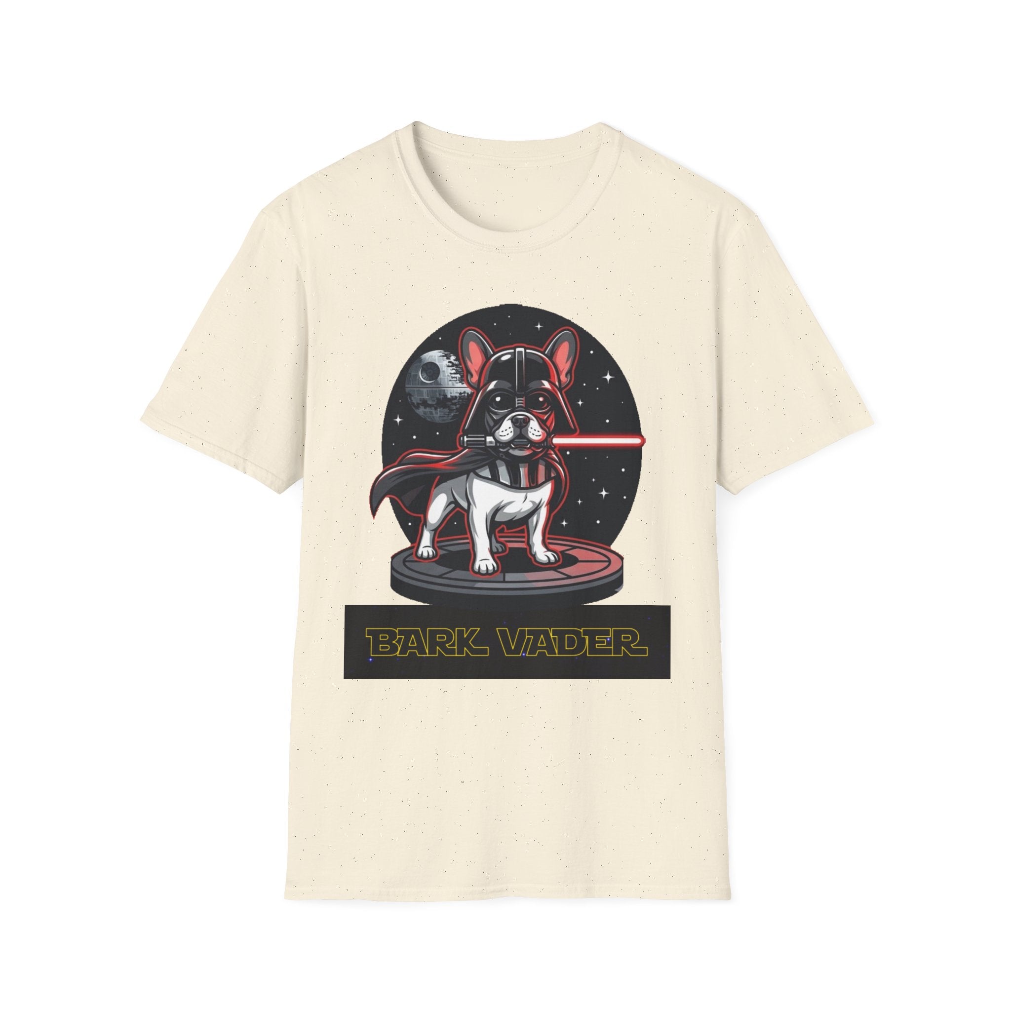 Bark Vader French Bulldog T-Shirt | Space Dog, Lightsaber Humor