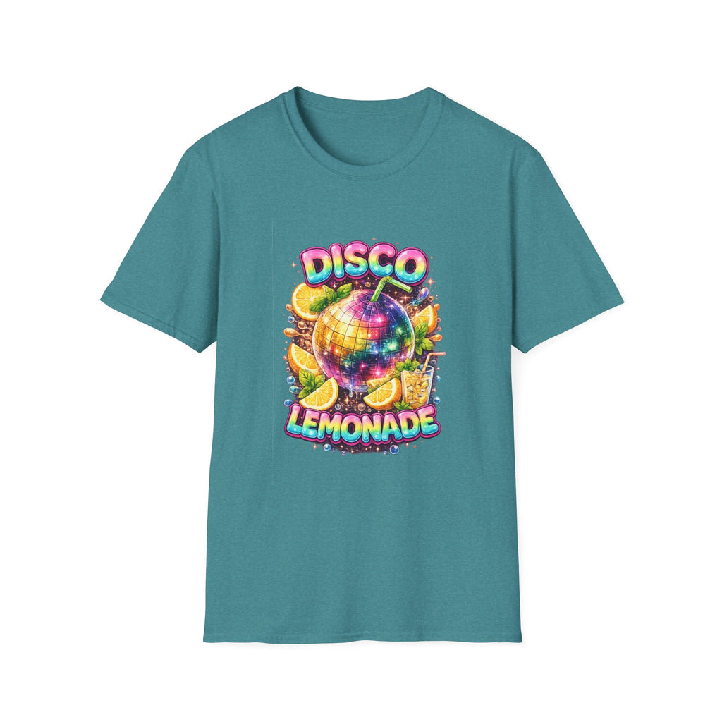 Disco Lemonade – Retro Groovy Lemon Disco Ball T-Shirt
