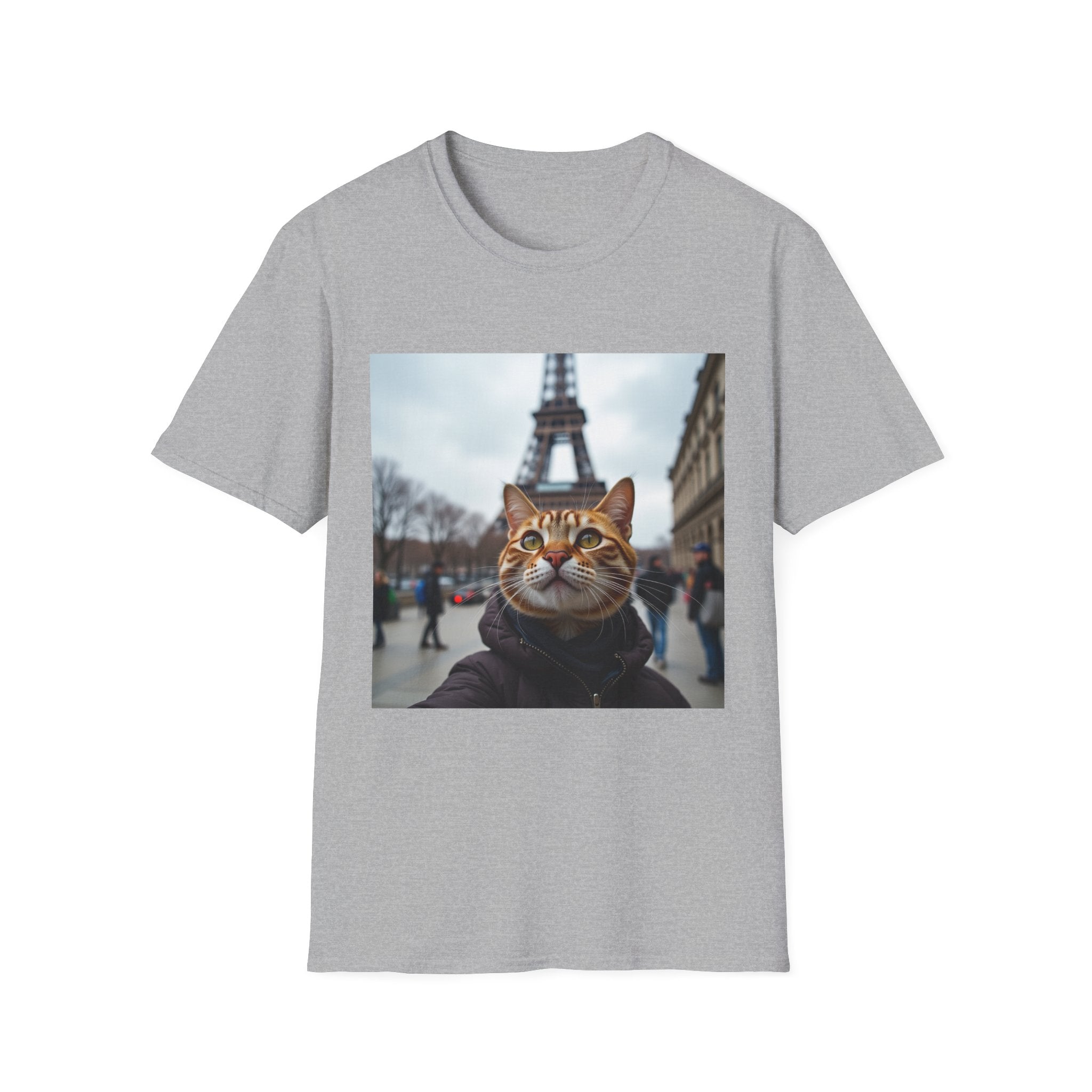 Cat Selfie at Eiffel Tower T-Shirt