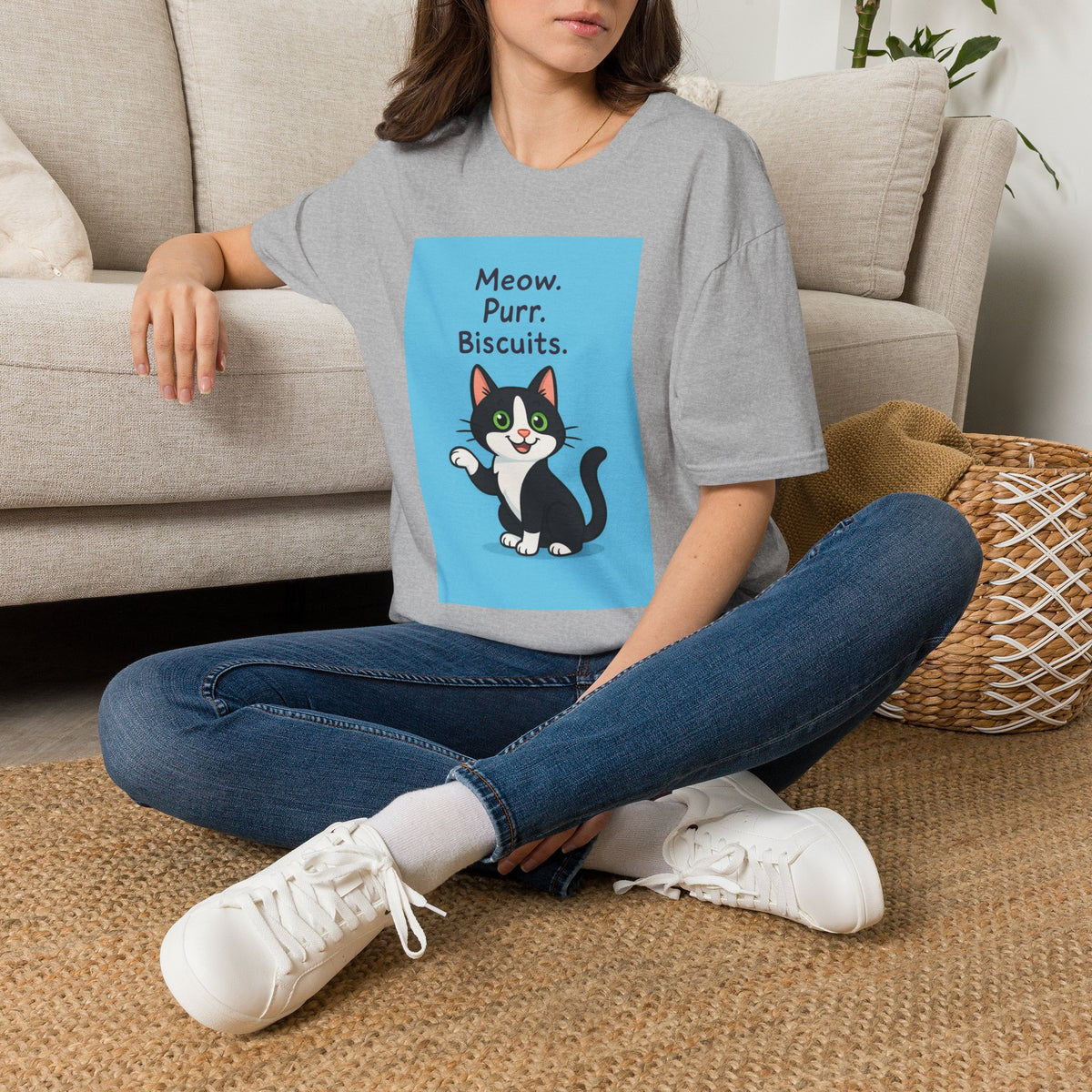 Meow Purr Biscuits T-Shirt