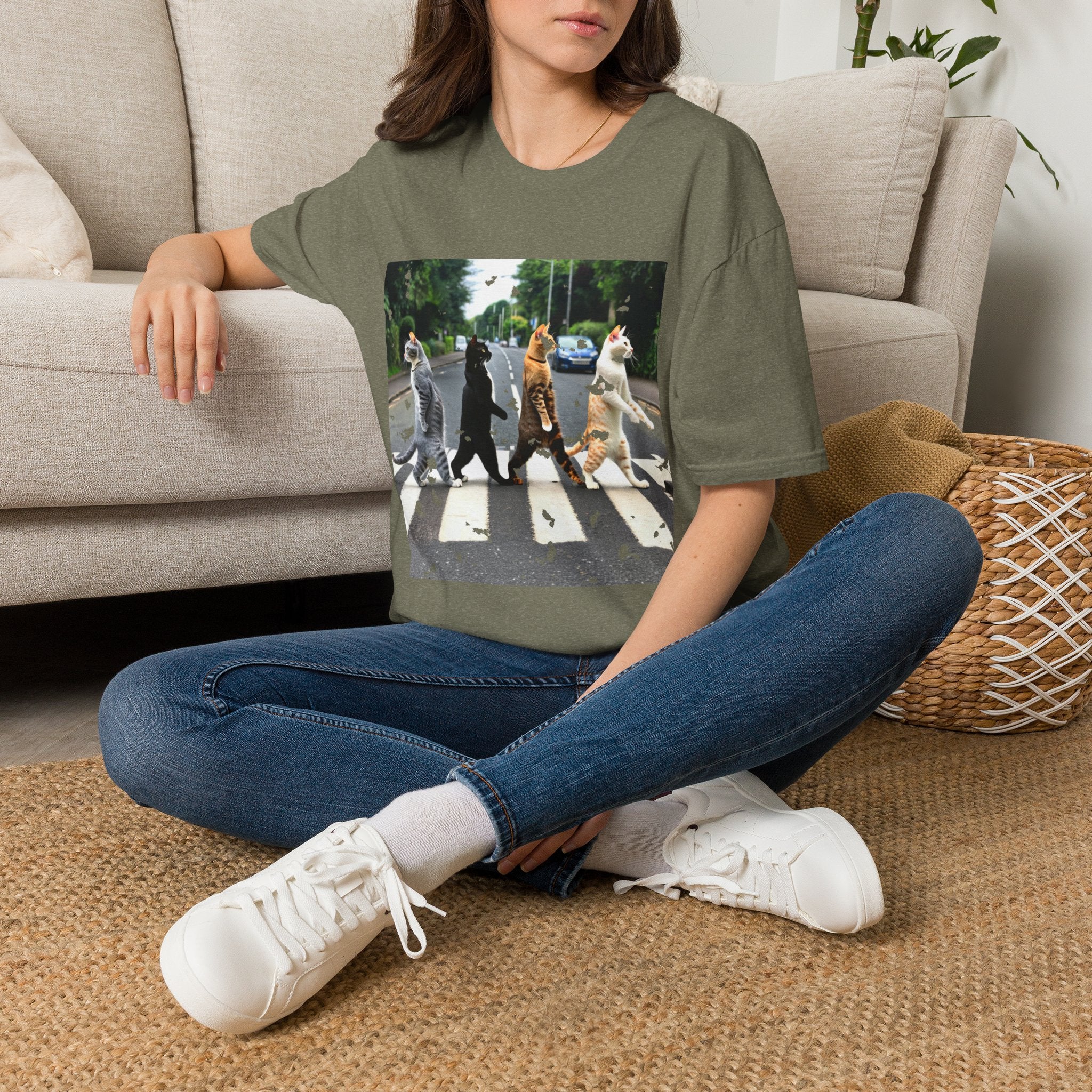 Abby Road Cat T-Shirt