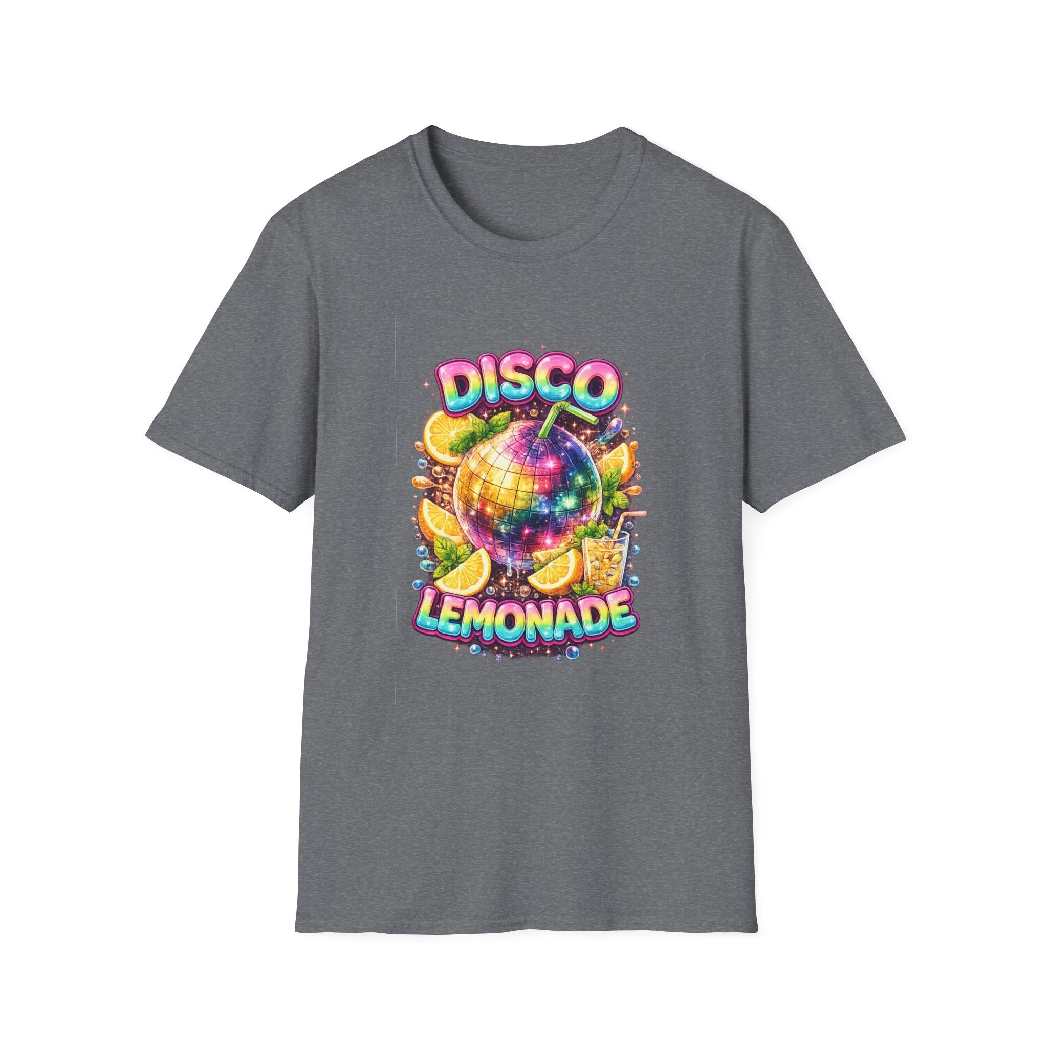 Disco Lemonade – Retro Groovy Lemon Disco Ball T-Shirt