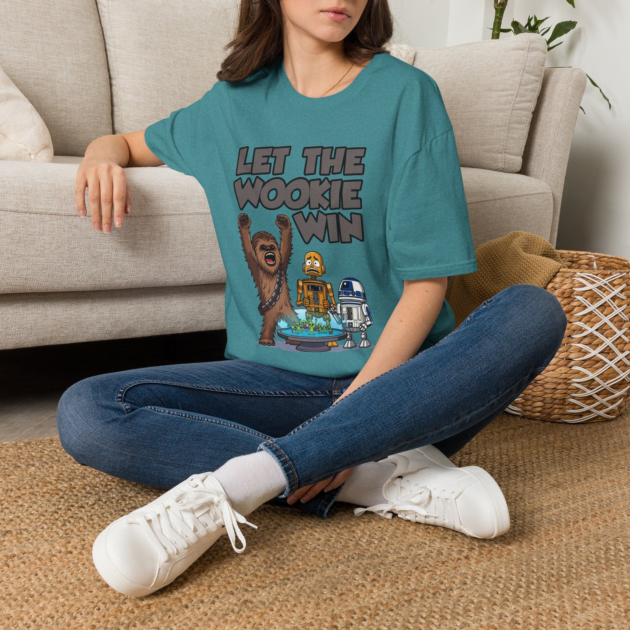 Let the Wookie Win T-Shirt — Funny Wookiee Chewbacca Graphic Tee